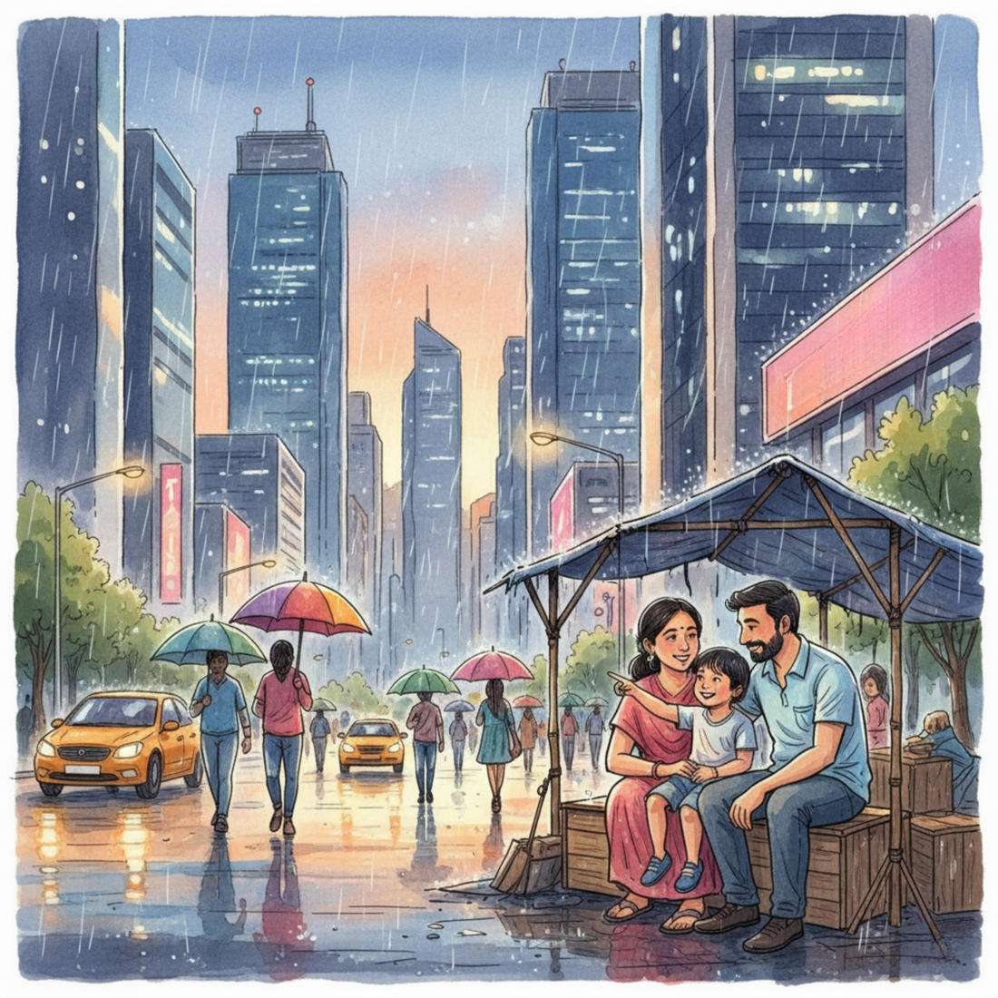 In the city of tech and rain, we discovered the true luxury of time and togetherness-Bangalore Slipper Donation